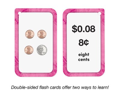 Quick-Sort Money Flash Cards