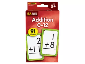 Quick-Sort Addition 0–12 Flash Cards