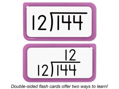 Division All Facts <span style="white-space: nowrap;">0-12</span> Flash Cards