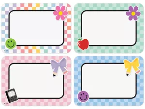Cool for School Name Tags&nbsp;- Variety Pack