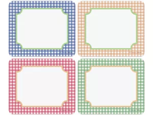 Farmers Market Name Tags