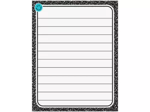 Cool for School Composition Lined Poster