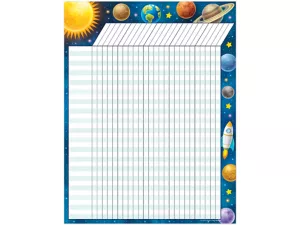 Outer Space Crew Incentive Chart