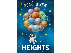 Outer Space Crew Soar to New Heights Poster