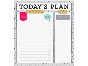 Today’s Plan Notepad