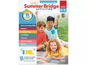 Summer Bridge Activities Workbook&nbsp;- Pre <span style="white-space: nowrap;">K-K</span>