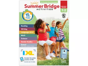 Summer Bridge Activities Workbook&nbsp;- Gr.&nbsp;<span style="white-space: nowrap;">1-2</span>