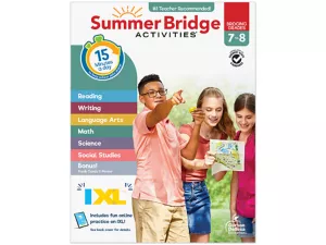 Summer Bridge Activities Workbook&nbsp;- Gr.&nbsp;<span style="white-space: nowrap;">7-8</span>