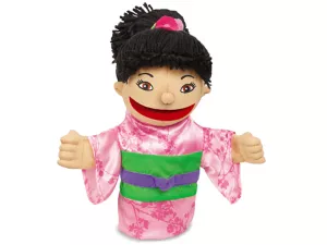 Let’s Talk! Japanese Girl Puppet