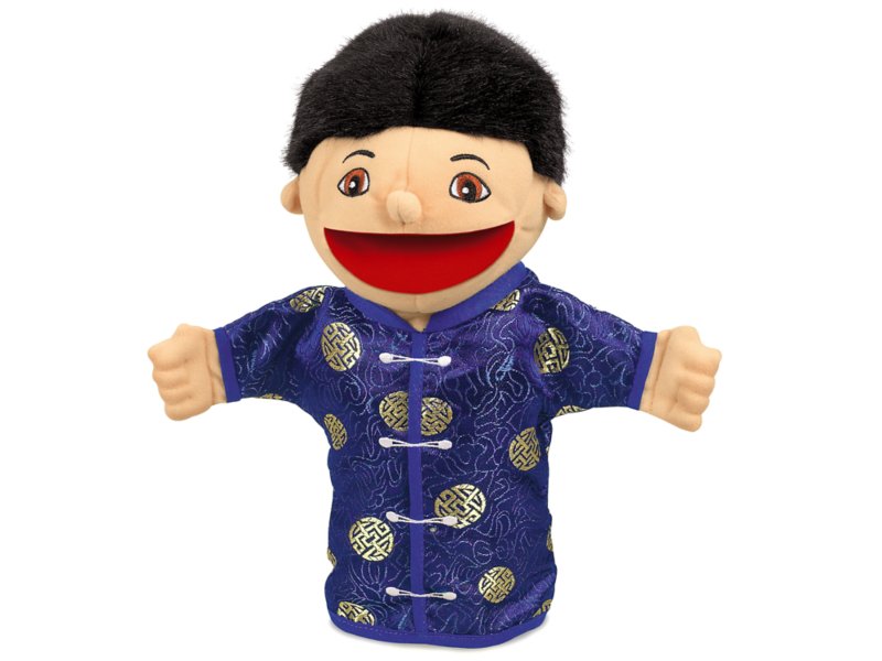 Let's Talk! Chinese Boy Puppet at Lakeshore Learning