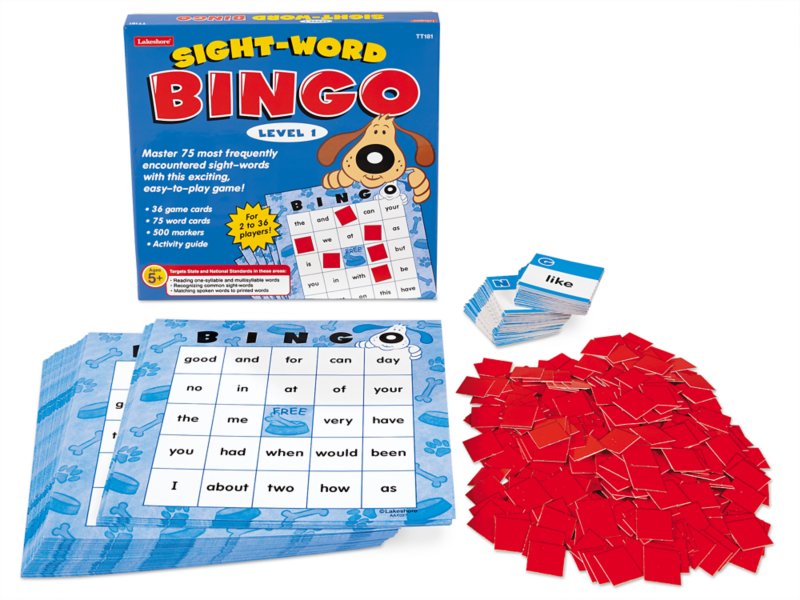 Sight Words Bingo