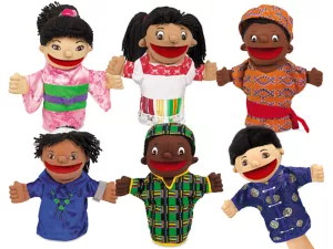 Let’s Talk! Multicultural Puppets&nbsp;- Complete Set