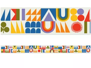 Lisa Congdon Geometric Pattern Border