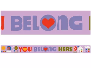 Lisa Congdon You Belong Here Border