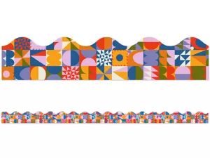Lisa Congdon Folk Scalloped Border