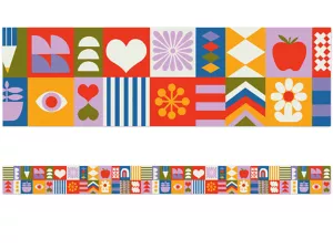 Lisa Congdon Whimsical Pattern Border