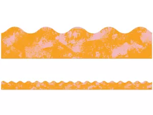 Invisible Creature™ Orange Scalloped Border