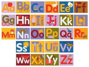 Lisa Congdon Alphabet Bulletin Board Set
