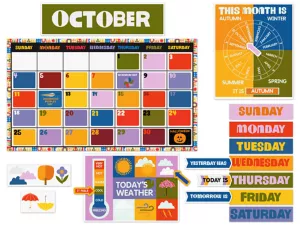 Lisa Congdon Calendar Bulletin Board Set