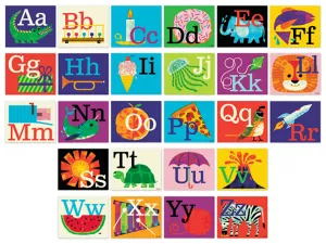 Invisible Creature™ Alphabet Bulletin Board Set