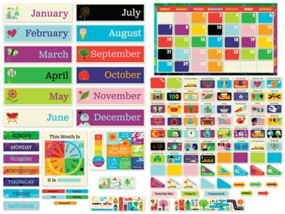 Invisible Creature™ Calendar Bulletin Board Set
