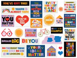 Lisa Congdon Motivational Bulletin Board Set