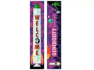 Invisible Creature™ Double-Sided Welcome Banner