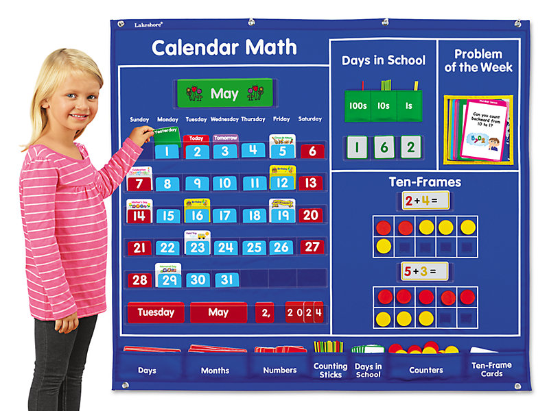 Calendar Math Activity Program at Lakeshore Learning
