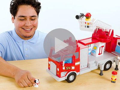 Real-Action Fire Engine at Lakeshore Learning