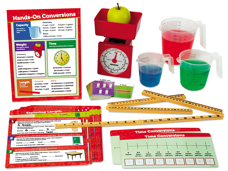 Learning Resources Measuring Cups, Customary & Metric Scales