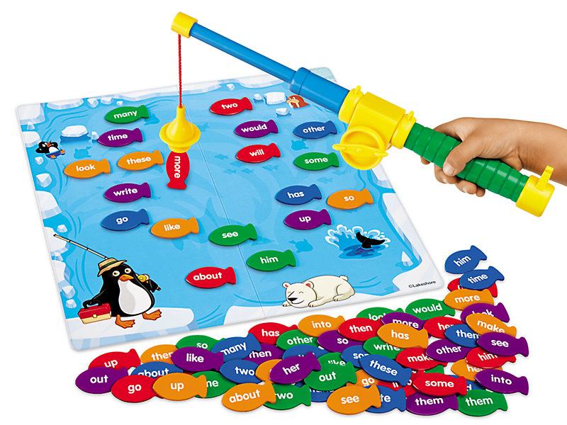 Fishing for Sight-Words - Level 3 at Lakeshore Learning