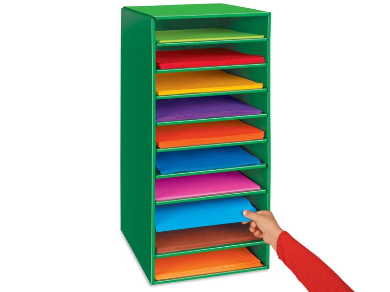 Space-Saving Paper Center at Lakeshore Learning