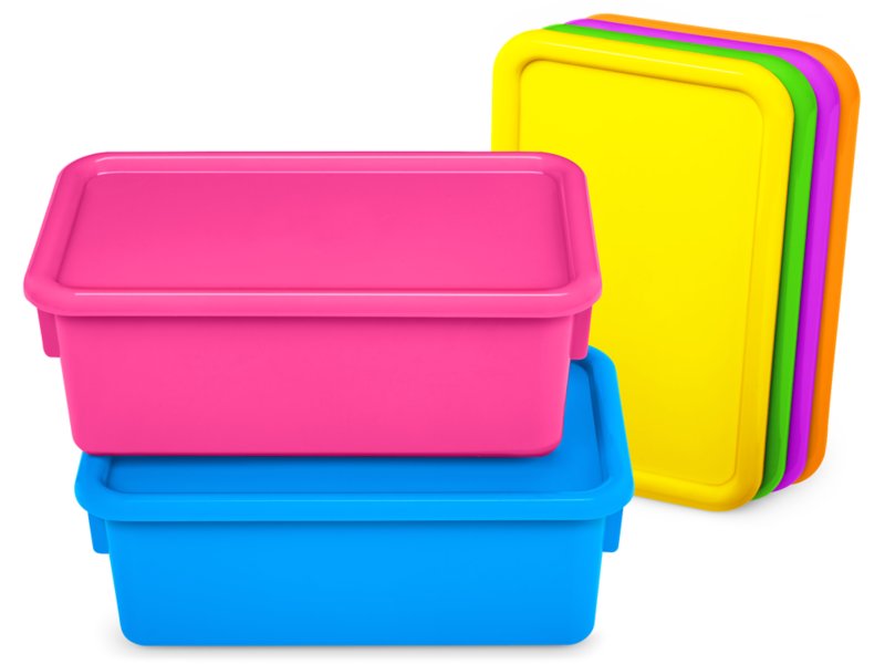 Neon Classroom Storage Bin Bundle at Lakeshore Learning