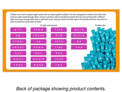 Snap & Build Sight-Words - Level 3