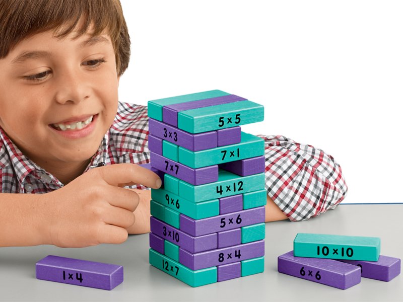 Multiplication Tower of Math Game at Lakeshore Learning