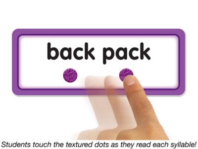 Touch&nbsp;& Read <span style="white-space: nowrap;">2-Syllable</span> Words Match