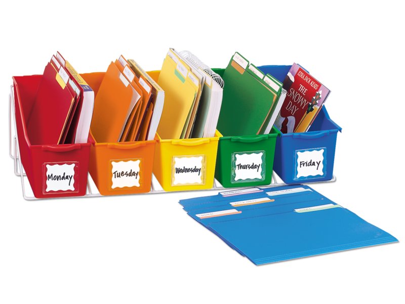 Stashing Lesson Materials Using Large Folders - The Art of