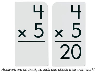 All Facts 0-12 Math Flash Cards - Complete Set at Lakeshore Learning