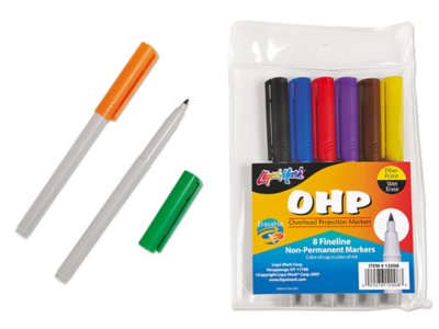 Write & Wipe Thin-Line Markers at Lakeshore Learning