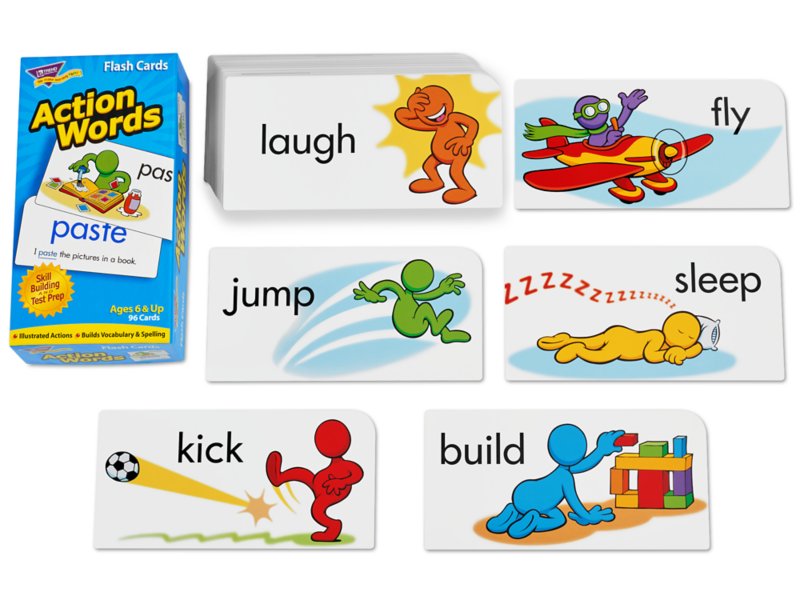 Picture Words Flash Cards 