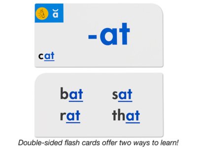 Word Families Flash Cards