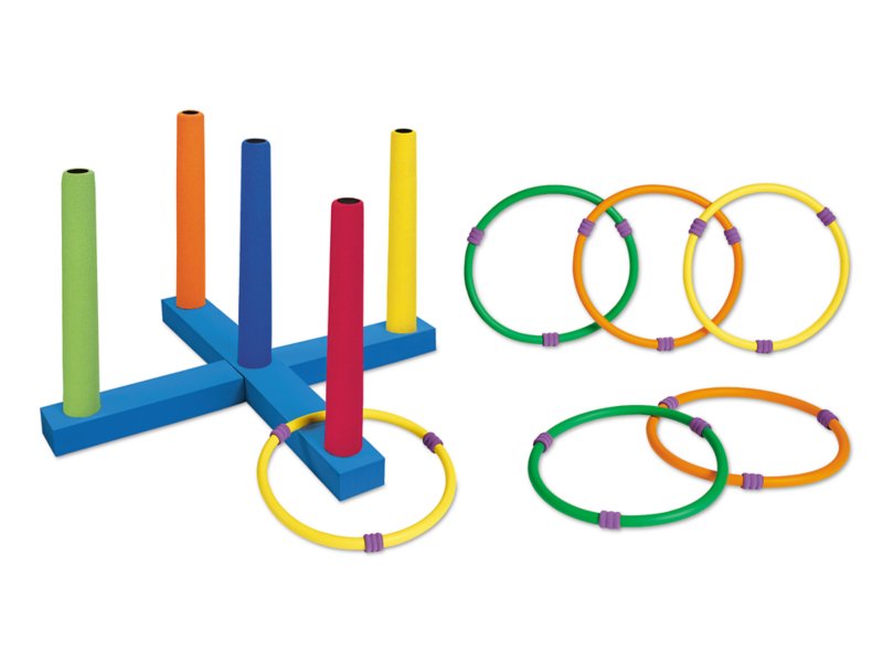 Champion Sports Foam Ring Toss Set