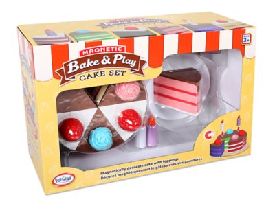 Magnetic Bake&nbsp;& Play Cake Set