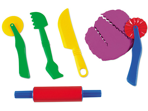 Dough Tools Play Set Modelling Doh Clay Craft Rolling Pins Cookie