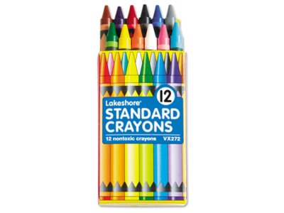 Jar Meló Washable Crayons Bulk Set - 12 COLORS – LeSpace