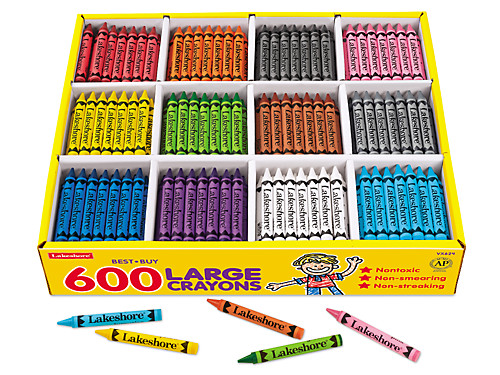 Crayon a colorier Crayola multicultural. Paquet de 12.