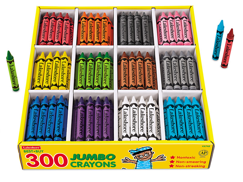 Lakeshore Best-Buy Colored Pencils - 12-Color Box