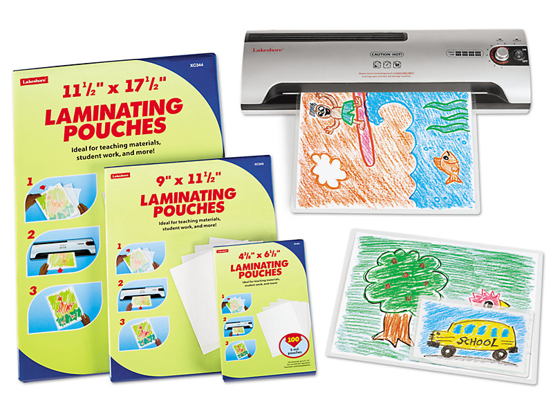 Byg op Karakter filthy Classroom Laminating Pouches - Set of 100 at Lakeshore Learning
