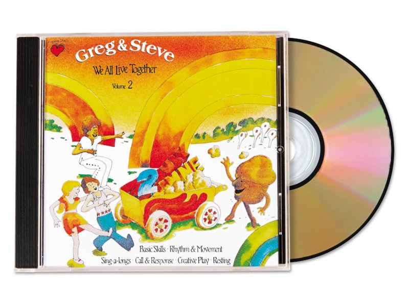 We All Live Together: Volume 2 CD at Lakeshore Learning