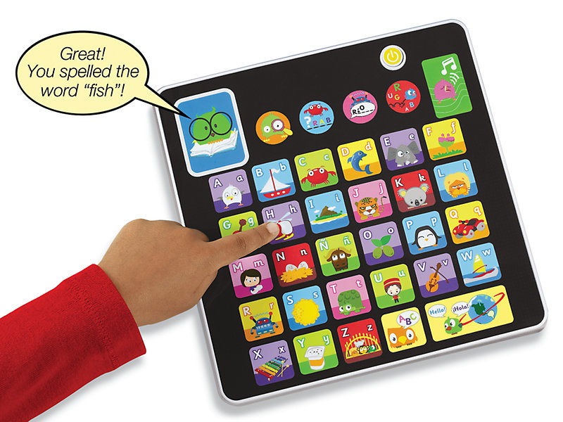 BEAURE Learning Tablet with ABC/Words/Numbers/Color/Games/Music， Interactive... 